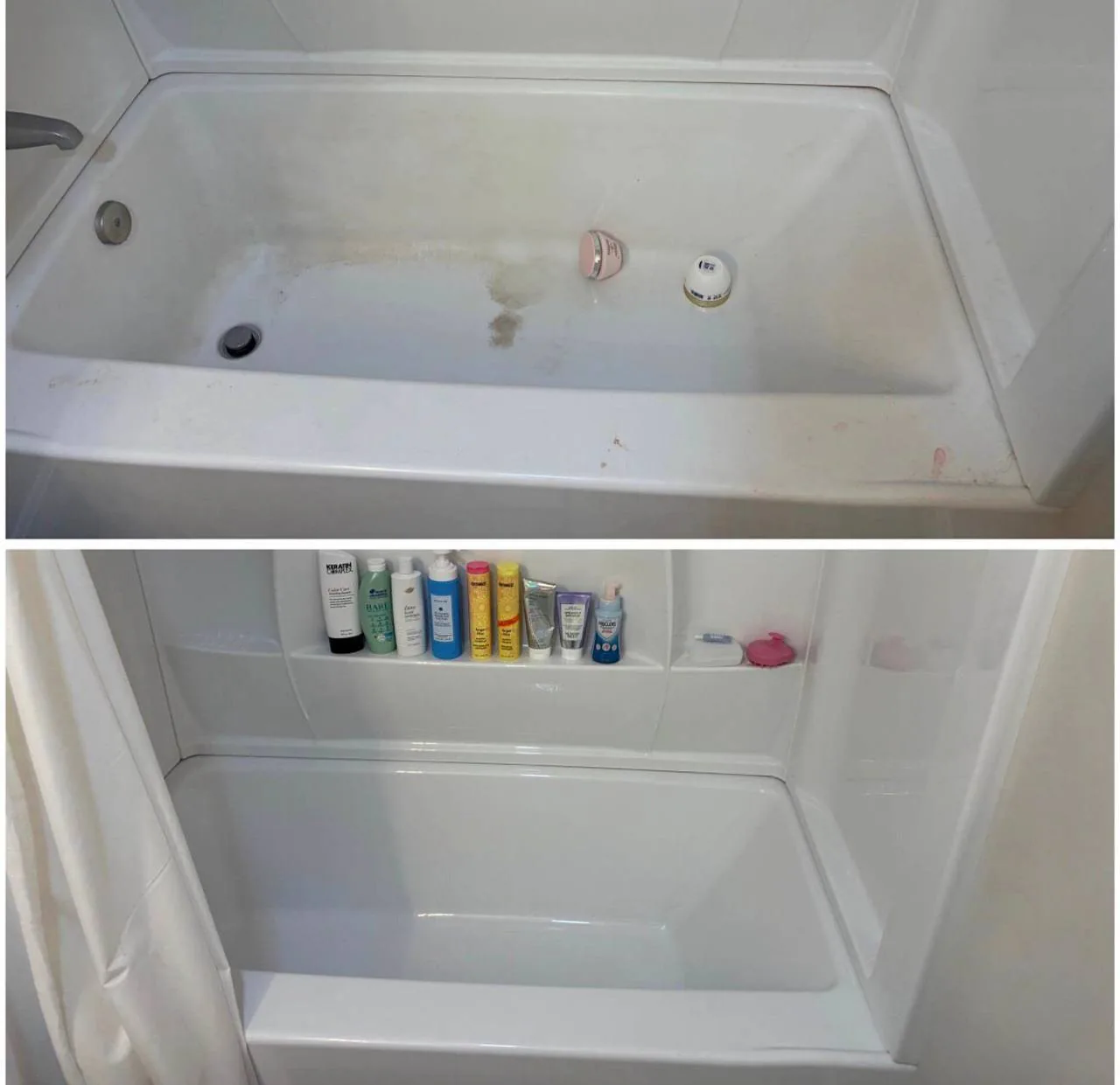 Before and after a professional clean by the Nexo Cleaning Services team