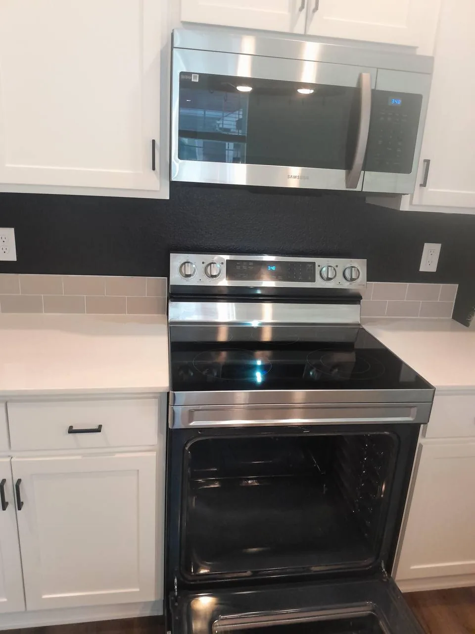 A kitchen cleaned by the Nexo Cleaning Services team