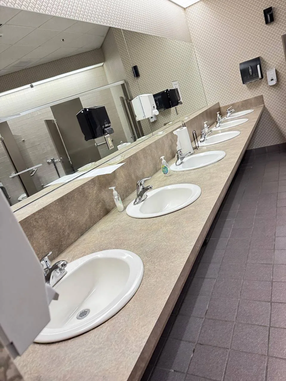 A commercial space cleaned by the Nexo Cleaning Services team