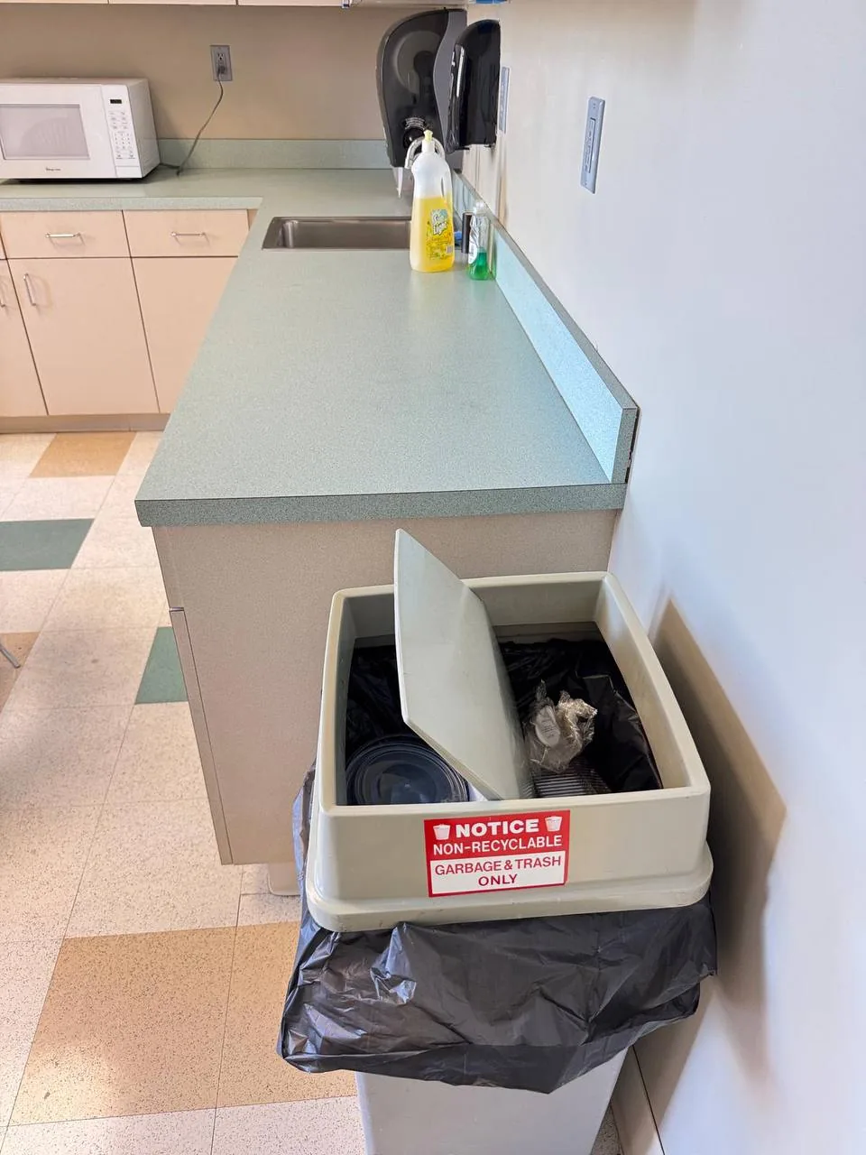 A workplace cleaned by the Nexo Cleaning Services team