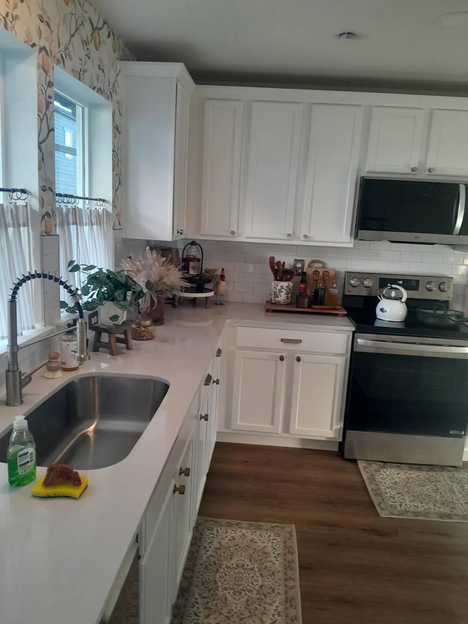 A kitchen cleaned by the Nexo Cleaning Services team